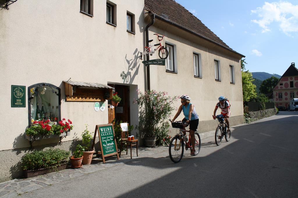 Weinbau-Gaestezimmer Martin Und Eva Maria Jamek Weissenkirchen in der Wachau Dış mekan fotoğraf